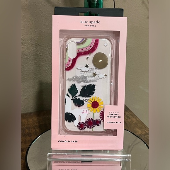 kate spade Other - kate spade Glitter Garden Cat iPhone Case for iPhone XS/X, new!